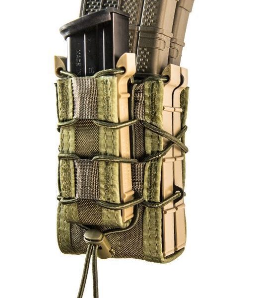 HSGI: X2RP TACO MOLLE-holds 2 rifle /1 pistol magazines-Olive Drab