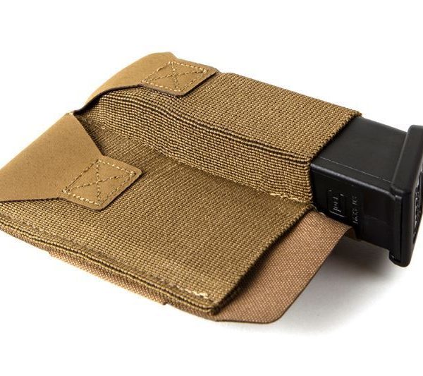 Blue Force Gear-Belt Mounted Ten-Speed® Double Pistol Mag Pouch -Coyote Brown