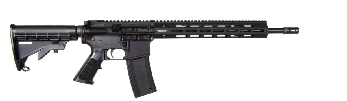 Troy Spc M4A3 Semi-Auto Rifle 5.56 Optic Ready Black Finish
