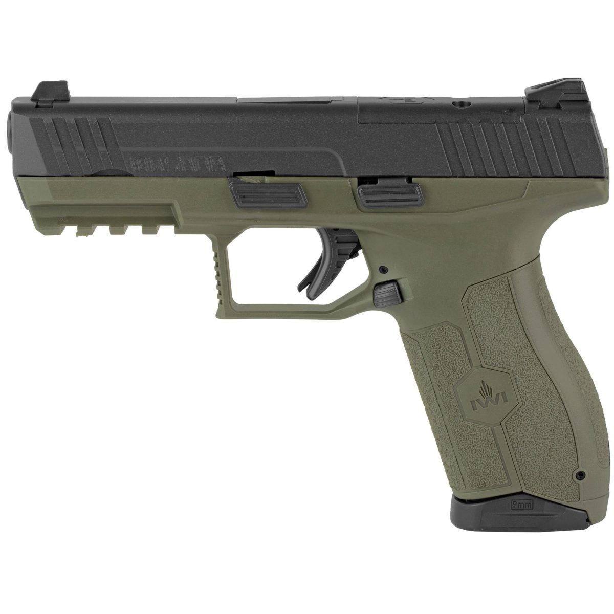Iwi Masada Optics Ready Pistol Od Green 9Mm 4.1&Quot; Barrel (2) 17Rd Mag 3Dot Sight