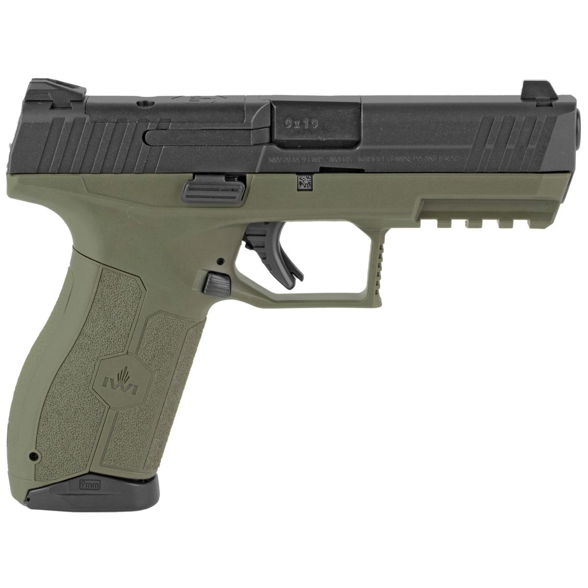 Iwi Masada Optics Ready Pistol Od Green 9Mm 4.1&Quot; Barrel (2) 17Rd Mag 3Dot Sight - Image 2