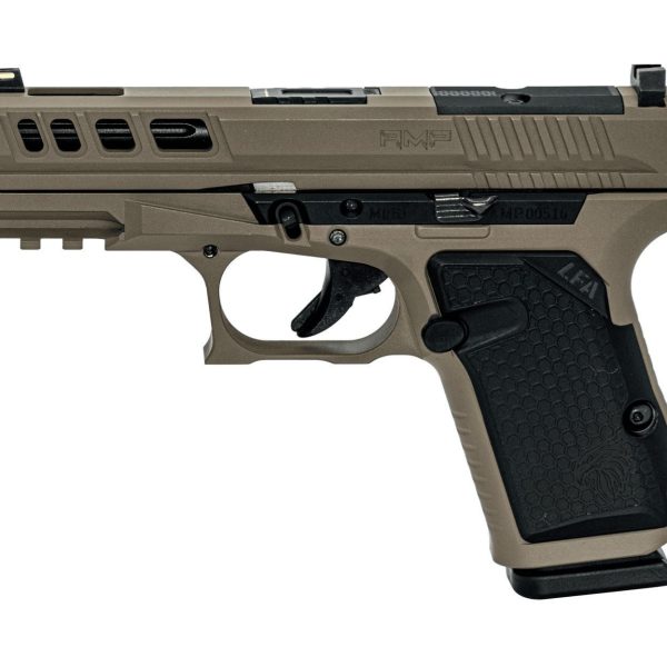 LFA LF AMP G19 Frame 9x19 3.925" Barrel 15Rd Non Ported Barrel Flat Dark Earth (FDE)