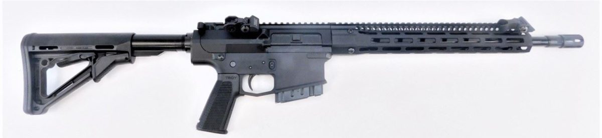 Troy M4A4 308 Semi-Auto Rifle 16&Quot; Barrel Socc 13&Quot; Hp Rail With Sights