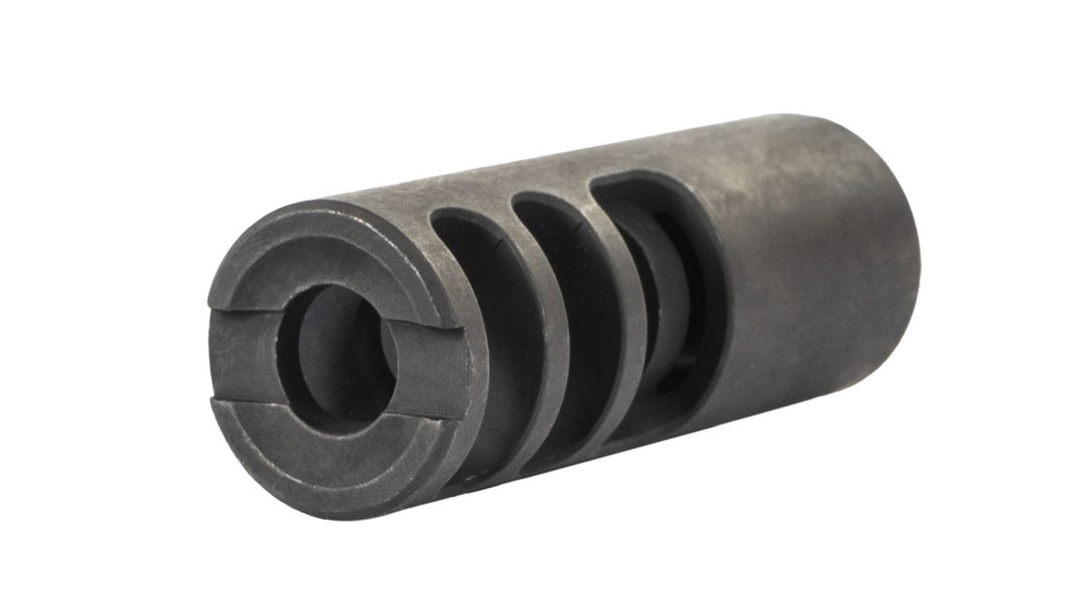Arsenal Ak-20 Style Muzzle Brake 7.62X39 14X1Mm Lh Threads Stainless Steel