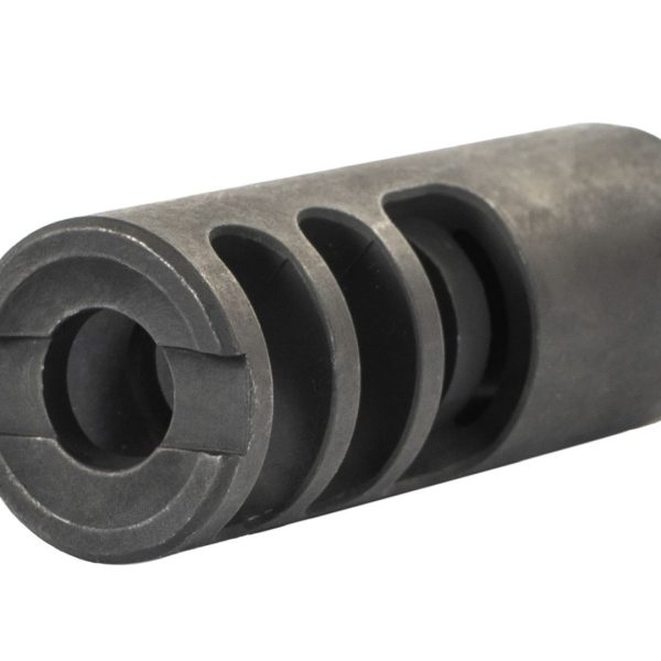 Arsenal AK-20 Style Muzzle Brake 7.62x39 14x1mm LH Threads Stainless Steel
