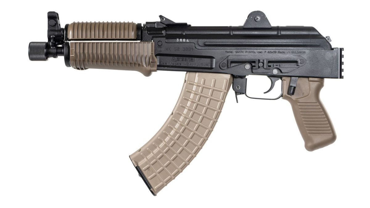 Arsenal Sam7K Ak Pistol 7.62X39Mm Us Made Fde Furniture 30Rd Fde Mag - Image 2