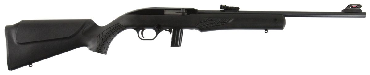 Rossi Rs22L1811 Rs22  Semi-Auto 22 Lr Caliber With 10+1 Capacity, 18&Quot; Barrel, Blued Metal Finish &Amp; Monte Carlo Black Synthetic Stock Right Hand (Full Size)