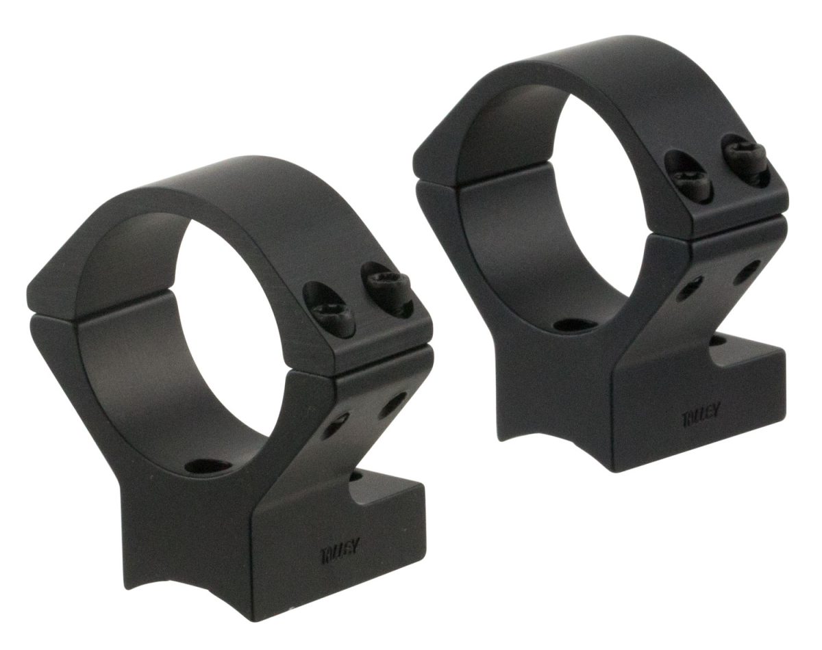 Talley 930707 Scope Mount/Ring Combo  Black Anodized 1&Quot; Tube Ruger 10/22 Low Rings