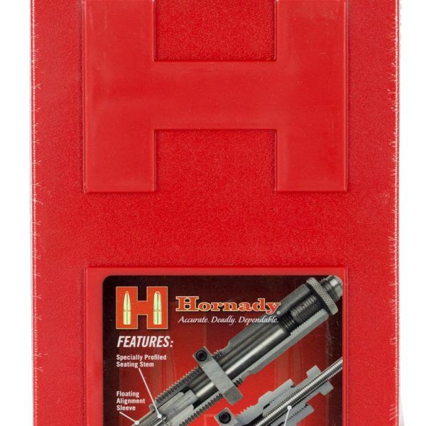 Hornady 546291 Custom Grade Series I 2 Die Set for 6.5 Grendel Includes Sizing Seater