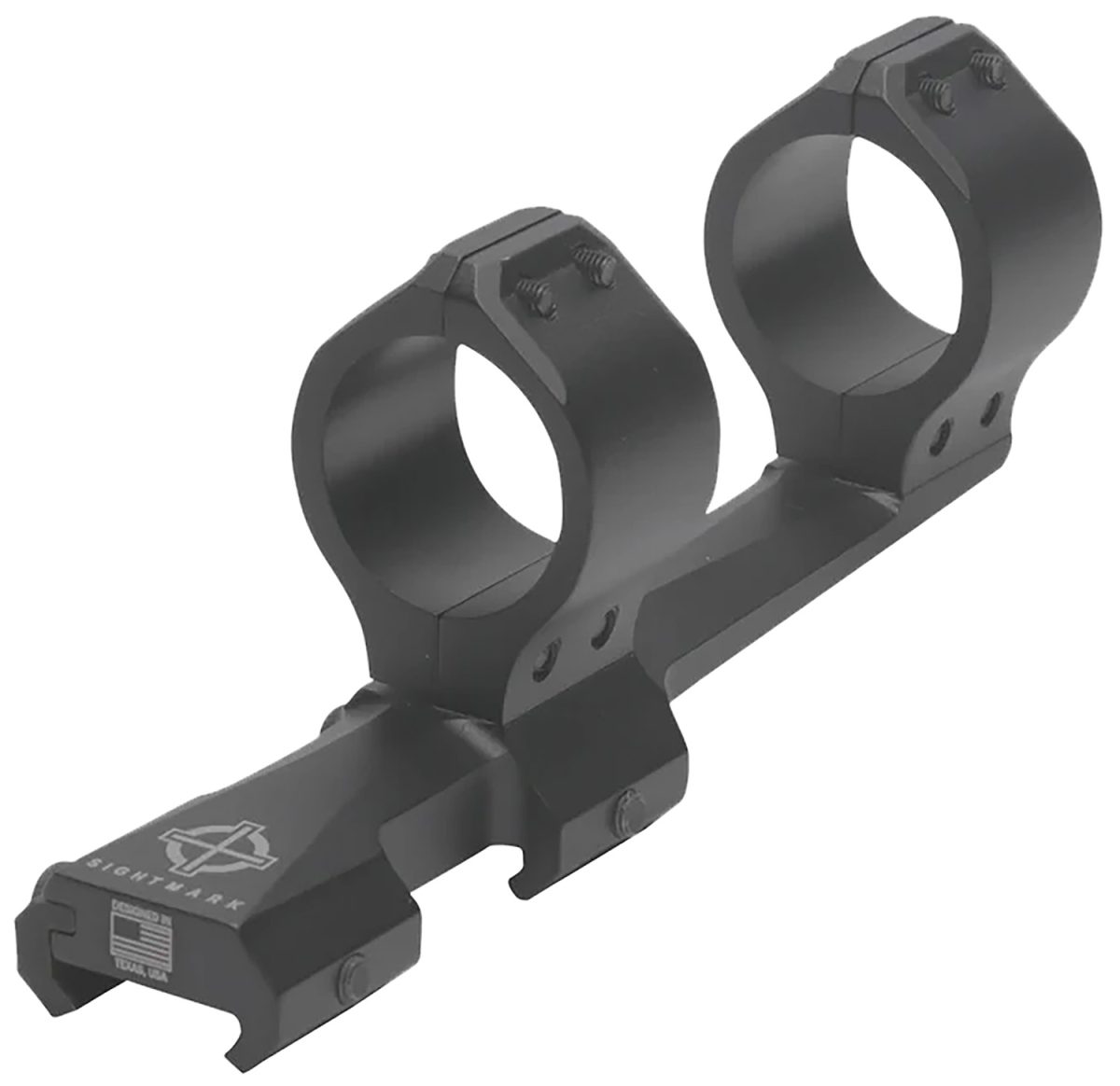 Sightmark Sm34019 Tactical 30Mm Fixed Cantilever Scope Mount/Ring Combo Matte Black