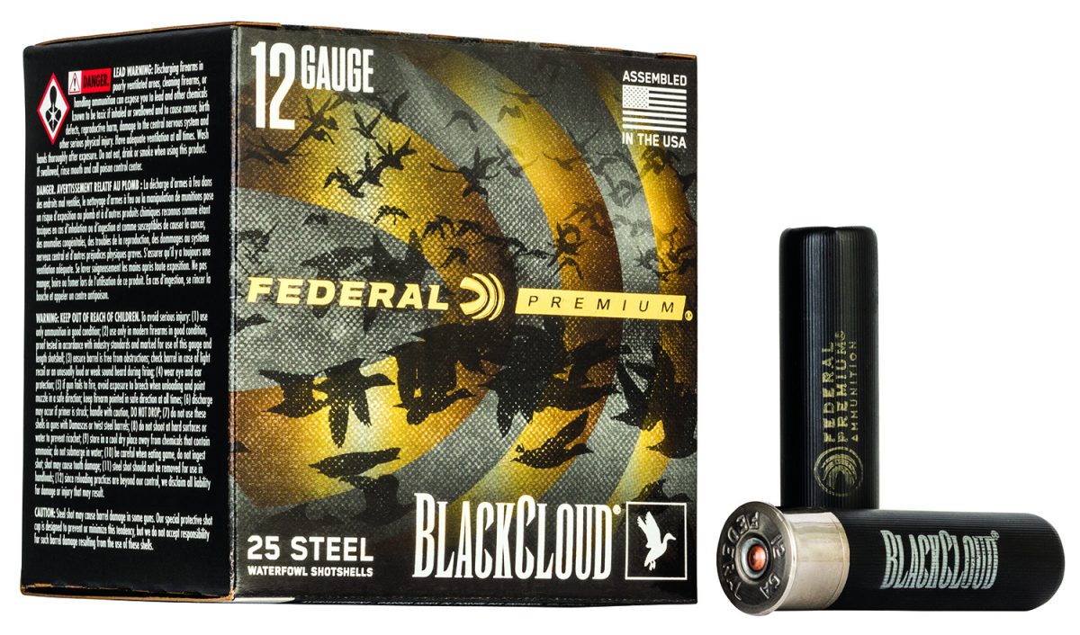 Federal Pwbx1343 Black Cloud Fs 12Gauge 3.50&Quot; 1 1/2Oz 3Shot 25 Per Box/10 Case