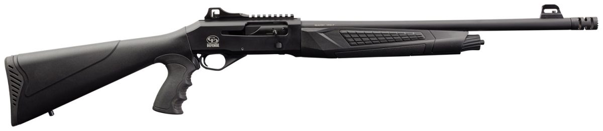 Charles Daly 930229 601 Tactical Full Size 12 Gauge Semi-Auto 3&Quot; 4+1 18.50&Quot; Black Steel Barrel, Black W/Picatinny Rail Aluminum Receiver, Fixed W/Pistol Grip Black Synthetic Stock
