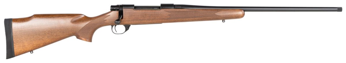 Howa Hwh308 M1500 Standard Hunter 308 Win 5+1 22&Quot; Black Steel Threaded Barrel, Black Steel Receiver, Walnut Fixed Wood Stock