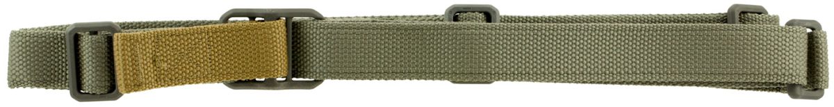 Blue Force Gear Vcas200Oaod Vickers Sling Made Of Od Green Cordura With 57&Quot;-67&Quot; Oal, 2&Quot; W, Padded Design &Amp; Nylon Adjusters For Rifle &Amp; Carbine