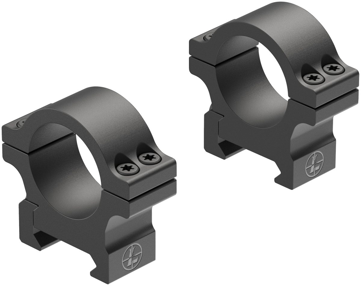 Leupold 180943 Open Range Cross-Slot  Matte Black 1&Quot; Low