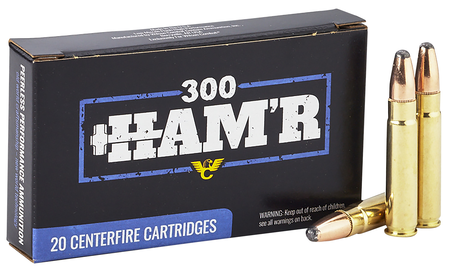 Wilson Combat A300HMR130HHC HAM'R Hot-Core 300 HAM'R 130 gr Speer HAM'R Hot-Core 20 Per Box/ 10 Case