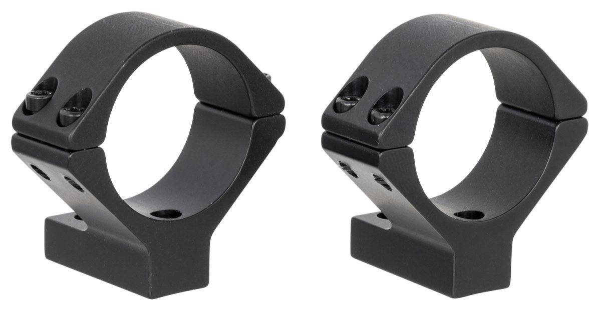 Talley 730759 Scope Mount/Ring Combo  Black Anodized Aluminum 30Mm Tube Tikka T1/T1X Low Rings 0 Moa