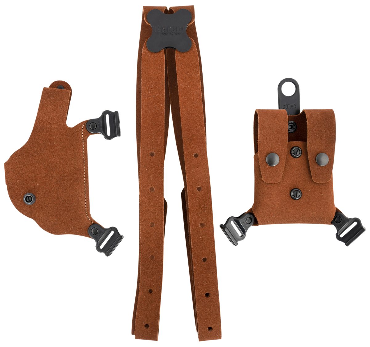 Galco Cl2212 Classic Lite 2.0 Shoulder System Size Fits Chest Up To 56&Quot; Natural Leather Fits 1911 Fits Bersa Thunder Right Hand