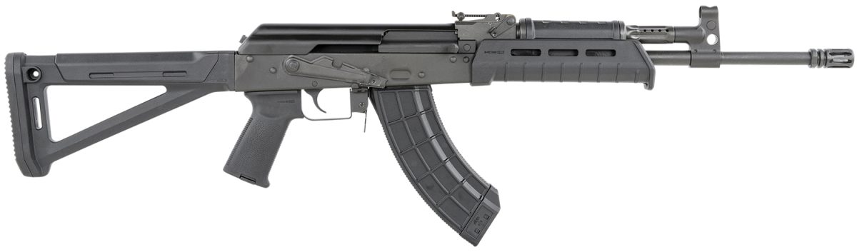 Century Arms Ri4377N Vska Tactical 7.62X39Mm 30+1 16.50&Quot; Barrel W/Flash Hider, Black Hard Coat Anodized Aluminum Receiver, Black Magpul Moe Ak Stock/Pistol Grip, Magpul Moe Handguard