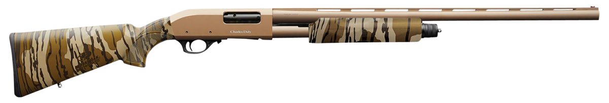 Charles Daly 930315 301  12 Gauge With 24&Quot; Barrel, 3&Quot; Chamber, 4+1 Capacity, Flat Dark Earth Metal Finish &Amp; Mossy Oak Bottomland Synthetic Stock Right Hand (Full Size)