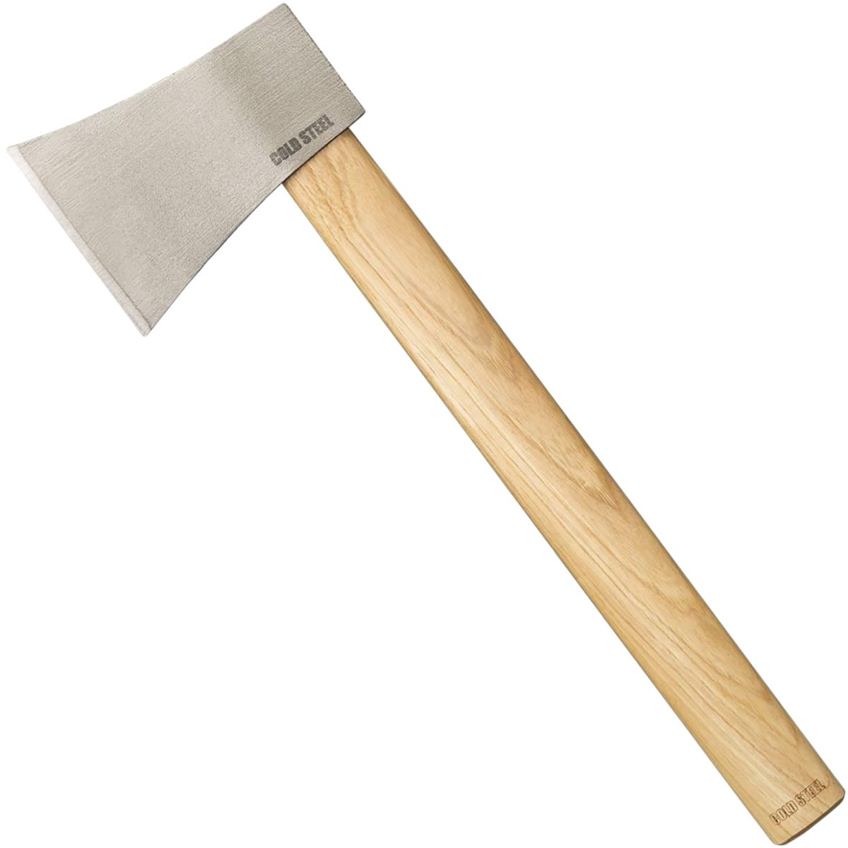 Cold Steel Cs90Axfz Competition Throwing Axe 4&Quot; Hatchet Plain 1055 Carbon Steel Blade American Hickory Handle 16&Quot;