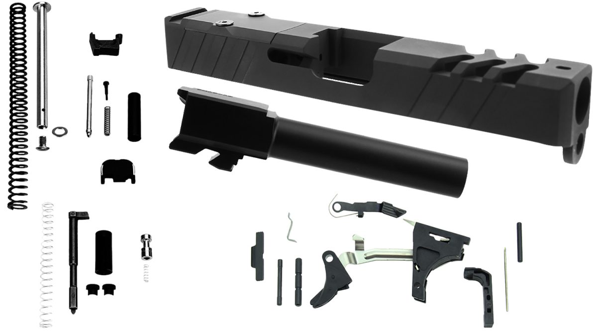 Tacfire Pkglk19 Parts Kit  Glock 19 Gen3 Pistol Black