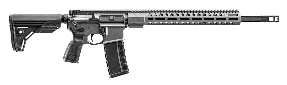 Fn 36100683 Fn 15 Dmr3 5.56X45Mm Nato 18&Quot; Barrel 30+1, Tungsten Gray Receiver, Black Oem Stock &Amp; Grip, Optics Ready