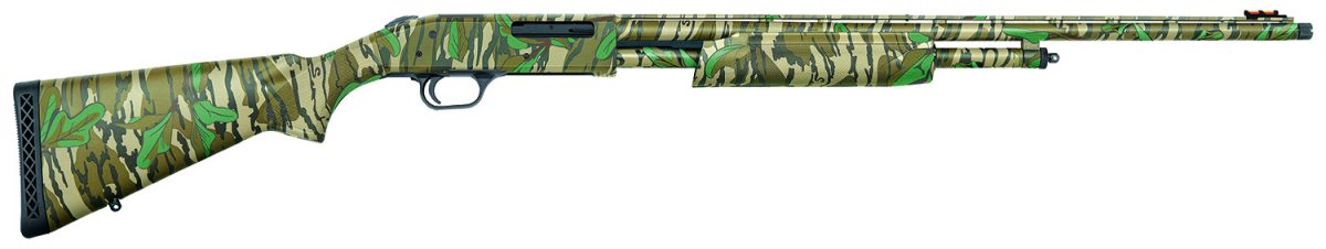 Mossberg 50107 500 Turkey 410 Gauge 3&Quot; 5+1 24&Quot; Mossy Oak Greenleaf Vent Rib Barrel, Mossy Oak Greenleaf Synthetic Stock Right Hand