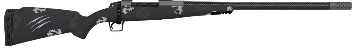 Fierce Firearms Rog300Prc22Gp Carbon Rogue  300 Prc 3+1 22&Quot; Carbon Fiber Barrel, Glacier Cerakote Steel Rec, Phantom Camo Rogue Stock