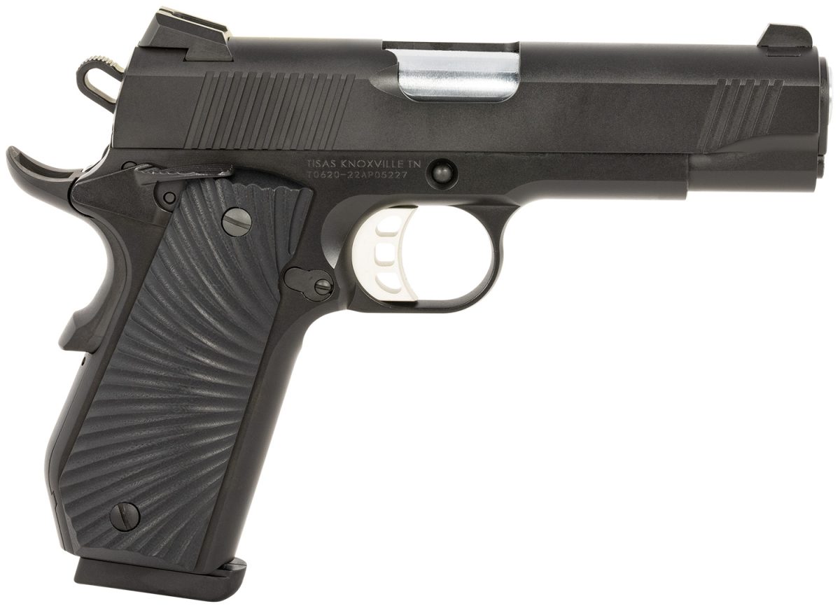Sds Imports 10100102 1911 Devil Ray Carry 45 Acp 8+1 4.25&Quot; Stainless Steel Barrel, Black Cerakote Serrated Steel Slide, Black Cerakote Steel Frame W/Beavertail, Black Sunburst G10 Grips
