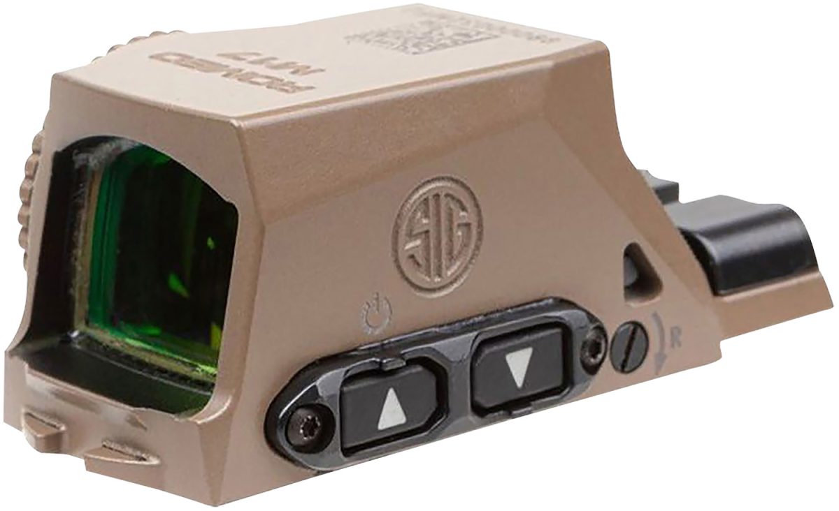 Sig Sauer Electro-Optics Sorm1700 Romeo-M17  Coyote Tan 1 X 24 Mm 2 Moa Red Dot/32 Moa Circle Multi Reticle