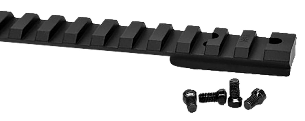 Warne V49015Moa Ruger 10/22 Vapor Picatinny Rail Black Anodized 15 Moa