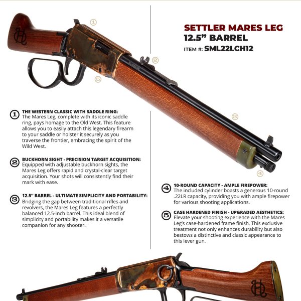 Heritage Arms Settler — .22 LR, 10+1