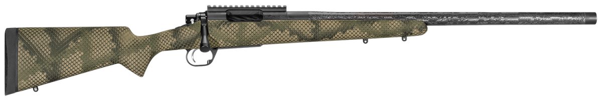 Proof Research 118450 Glacier Ti 308 Win 4+1 20&Quot; Carbon Fiber Match Grade Threaded Barrel, Black Cerakote Titanium Receivern W/Picatinny Rail, Fixed Proof Hunter Tfde Carbon Fiber Stock