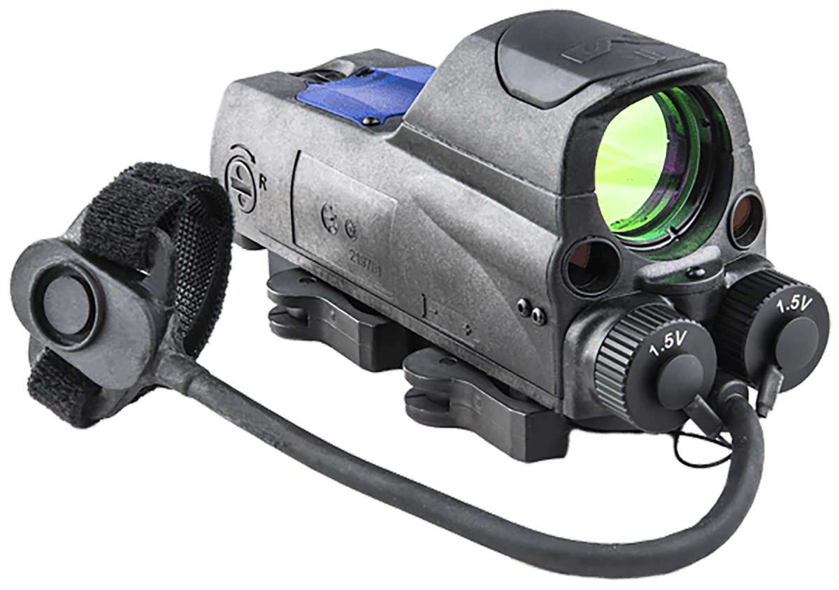 Meprolight Usa 0687743 Mor Pro  Black 1 X 30 Mm 2.2 Moa Dot/Bullseye Reticle Green &Amp; Ir Laser