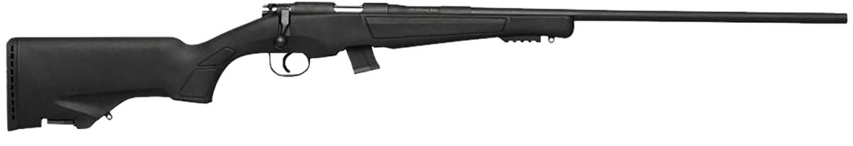 Escort He22Lr2502Bk Escort  22 Lr 10+1 25&Quot; Black Threaded Barrel, Black Grooved Steel Receiver, Black Synthetic Fixed Stock