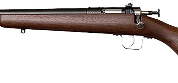 Crickett KSA2238LH My First Rifle Gen2 22 S/L/LR Single Shot 16.10" Stainless Steel Barrel & Receiver, American Walnut Fixed Stock, EZ Loader, Left Hand
