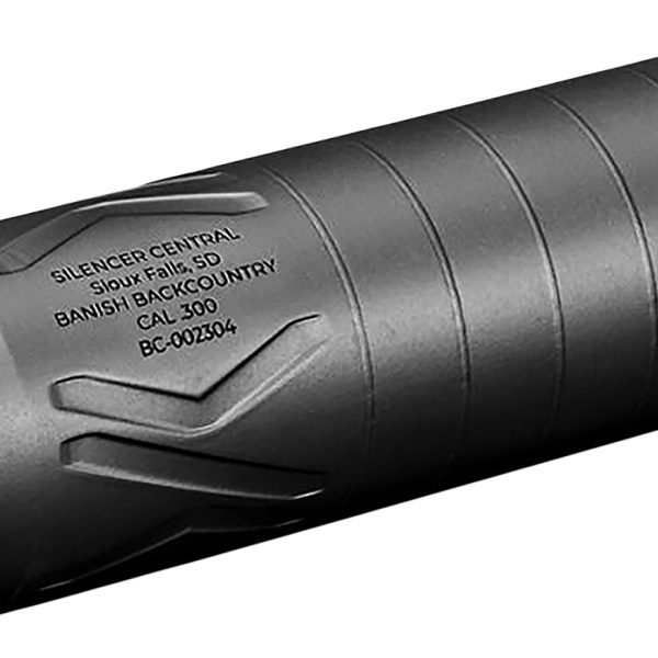 Banish(Silencer Central) BANISHBACKCOUNTRY Banish Backcountry 300 RUM Black Titanium 5/8"x24