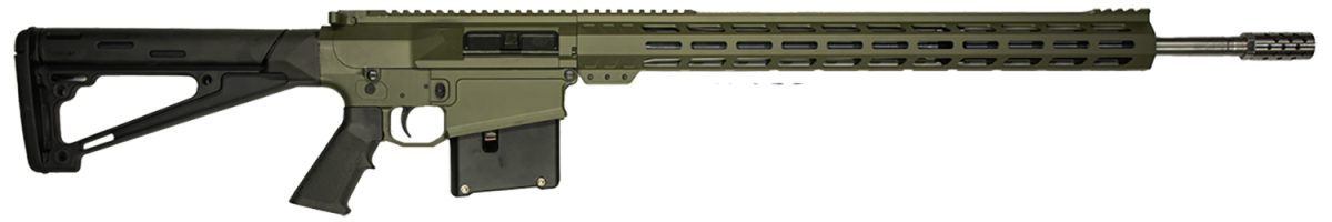 Great Lakes Firearms Gl10243Ssodg Glfa  243 Win Ar-10 Stainless Steel 5+1 24&Quot; Od Green