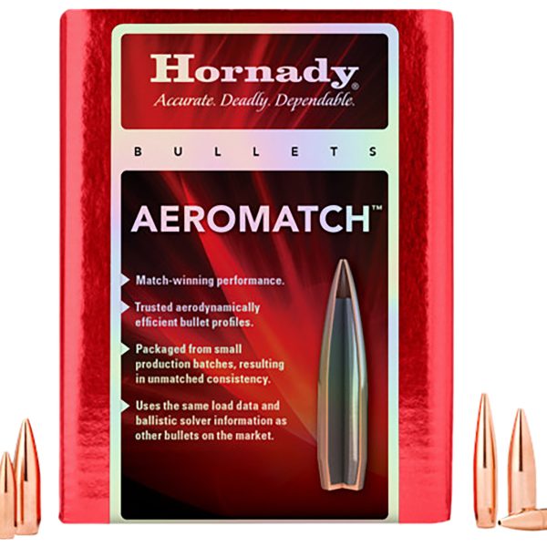 Hornady 227711   22Cal .224 69gr Hollow Point Boat Tail 500 Per Box/6 Case