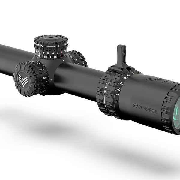 Swampfox Optics ARH11024B Arrowhead  Black 1-10x 24mm 30mm Tube Guerrilla Dot BDC Reticle