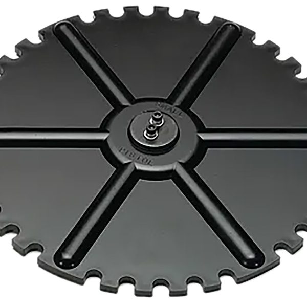 Hornady 095312  Case Feeder Plate Size Large Black 357/44 Mag Pistol Firearm