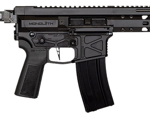 Global Ordnance LLC 197892004862 Monolithic  5.56 NATO 12.50" Black Barrel, M-LOK Handguard, Picatinny Rail Receiver, Black Polymer Grip