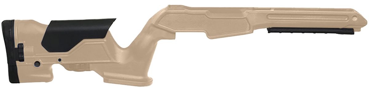 Archangel Aap1022Dt Precision Stock  Desert Tan Synthetic Fixed With Adjustable Cheek Riser For Ruger 10/22