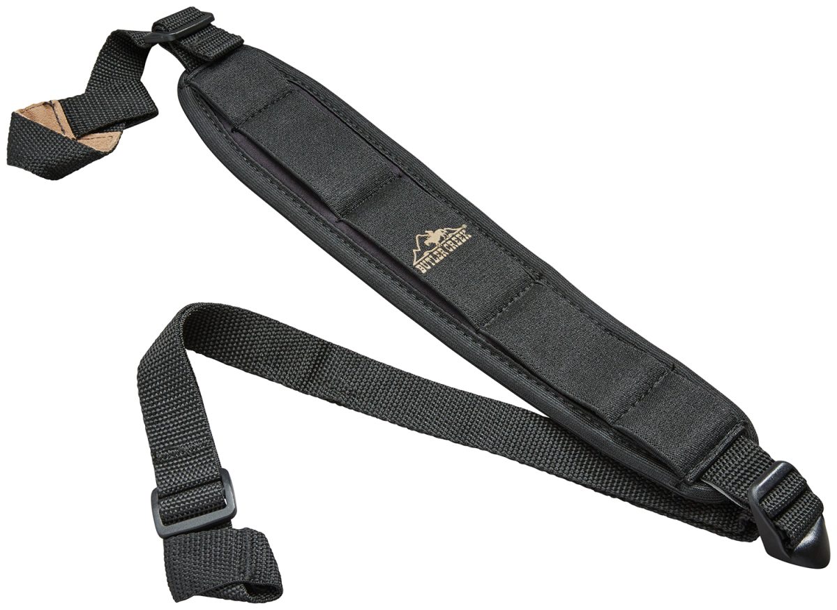 Butler Creek 80023 Comfort Stretch Shotgun Sling Black Neoprene W/Non-Slip Grippers 2.50&Quot; Wide Adjustable Design