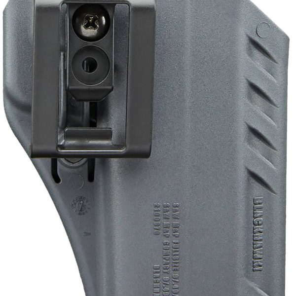 Blackhawk 417502UG A.R.C.  IWB Urban Gray Polymer Belt Clip Compatible w/Glock 19/23/32/45 Belt 1.50-1.75" Wide Ambidextrous