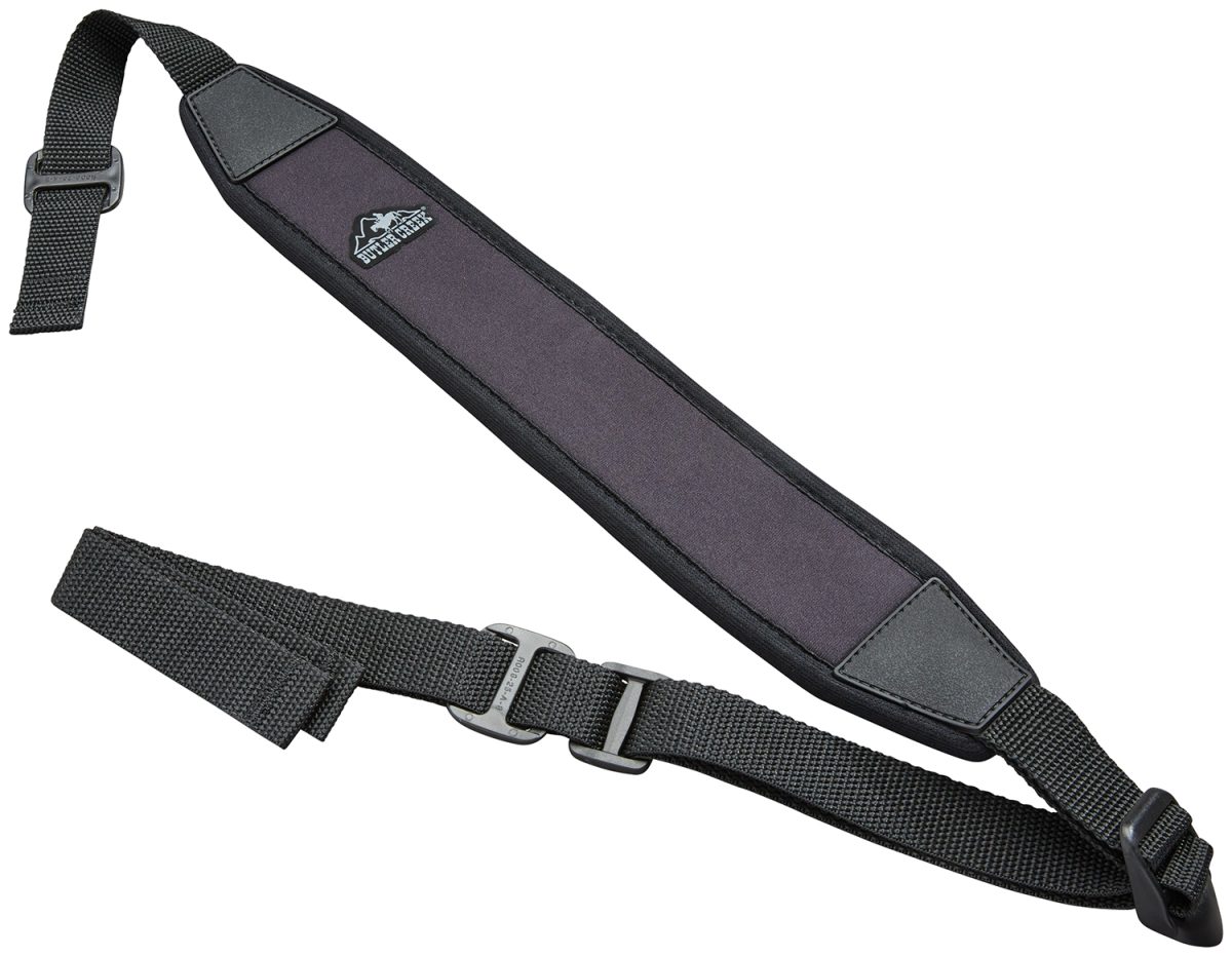 Butler Creek 80073 Easy Rider Rifle Sling Black Neoprene W/Sharkskin Back 48&Quot; Oal 2.5&Quot; Wide Adjustable Design