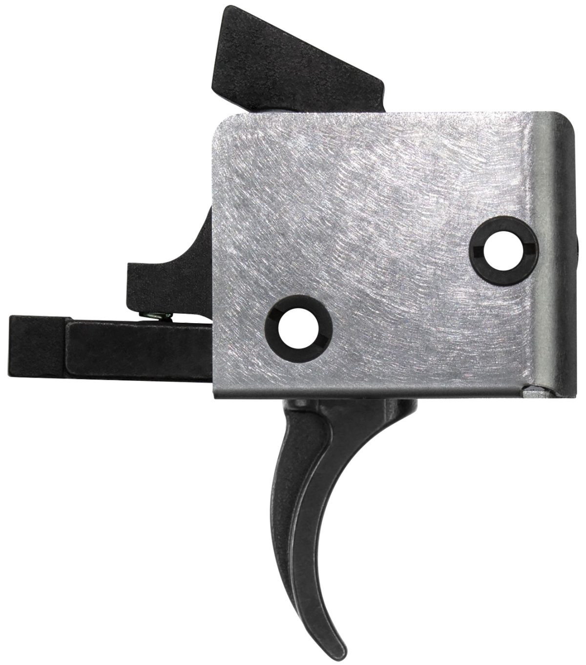 Cmc Triggers 93501 Drop-In  Single-Stage Curved Trigger W/ 5-5.50 Lbs Draw Weight &Amp; Black/Silver Finish