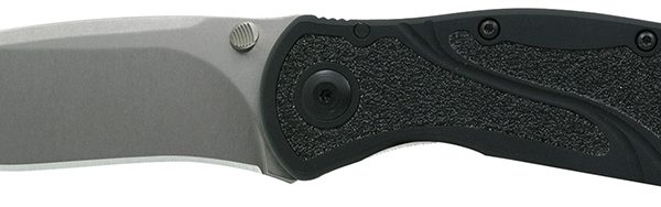 Kershaw 1670S30V Blur  3.40" Folding Drop Point w/Recurve Plain Stonewashed Powder Coated CPM S30V SS Blade Black Anodized Aluminum Handle Includes Pocket Clip