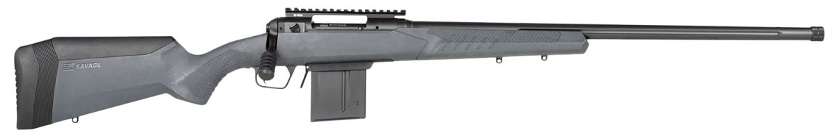Savage Arms 57007 110 Tactical 308 Win 10+1 24&Quot;, Matte Black Metal, Gray Fixed Accustock With Accufit